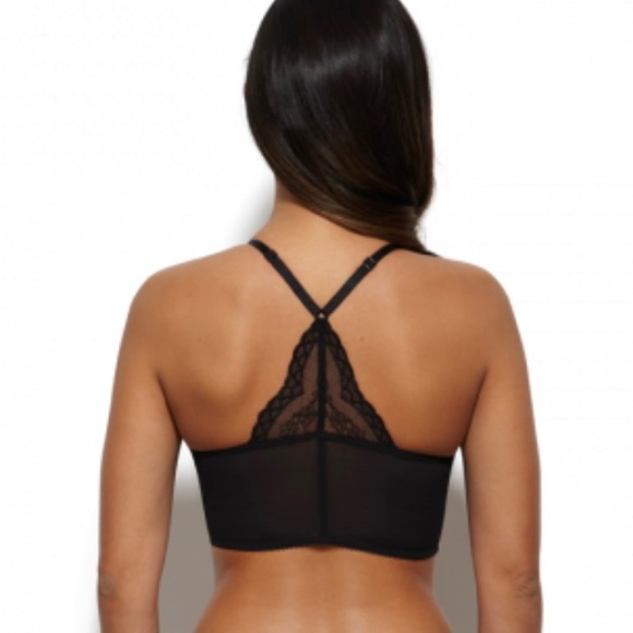 Gossard Superboost Deep V Black Bra - Picture 4 of 9